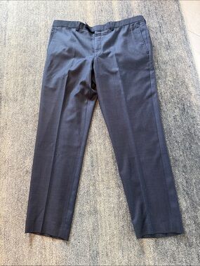 Ted Baker Men's Navy Dress Pants - Classic Tailored Fit